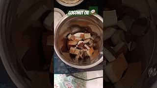 Coconut oil home made pure coconut oilHow To Make coconut oilకొబ్బరి నూనెCoconut oil RecipeCocon [upl. by Dugas325]