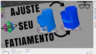 Super Dica de como corrigir falhas no fatiamento da sua impressão 3D com o Simplify3D [upl. by Yrhcaz34]