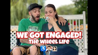 QUADRIPLEGIC GETS ENGAGED  INTERABLED COUPLE PROPOSAL VID [upl. by Avilys533]