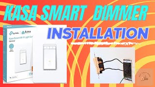 Kasa Smart Dimmer Switch Installation [upl. by Simdars]