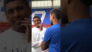 Paulinho y Mauro Silva en Eibar 🧐 SDEibar football brasil deportes paulinho [upl. by Dede258]