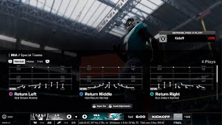 Madden NFL 25 Raiders Vs Dolphins Week 11 [upl. by Aneed]