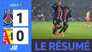 Paris SaintGermain  RC Lens  10  Le Résumé  Ligue 1 202425 [upl. by Elleirad]