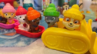 Learning with Paw Patrol  Count to 24 with Surprise Christmas Advent Calendar  Numbers and Colors [upl. by Dekeles486]