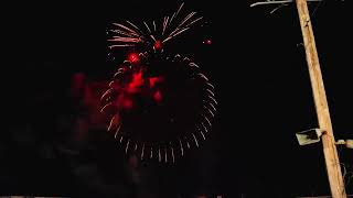 Seekonk speedway 2024 thrill show fireworks [upl. by Deelaw]