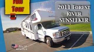 2011 Forest River Sunseeker Full Tour at RVS of America [upl. by Wearing]