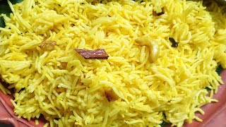 Basanti Pulao Recipe বাসমতী চালের বাসন্তী পোলাও রেসিপিBengali Style [upl. by Wendel]