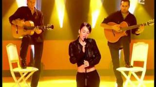 Alizee  La Isla Bonita Live Performance with Lyrics HD [upl. by Patrica]