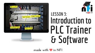 PLC ELearning  Session 3 Introduction to PLC Trainer amp PLC Software [upl. by Borlase]