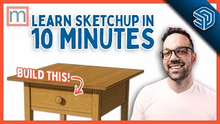 SketchUp Tutorial for Beginners  Learn SketchUp in 10 MINUTES  SketchUp Free 2022 [upl. by Adnarahs36]