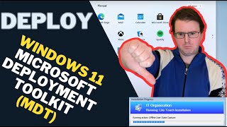 Deploying Windows 11 using MDT Microsoft Deployment Toolkit [upl. by Sivram]