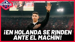 ASÍ fue el ESPECTACULAR HOMENAJE que le DIERON a EDSON ÁLVAREZ en el AJAX  EDSON ÁLVAREZ hoy [upl. by Nikaniki]