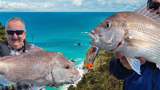 Slow Jigging for Snapper Trevally and Gurnard  Ocean Fishing in New Zealand [upl. by Airrotal]