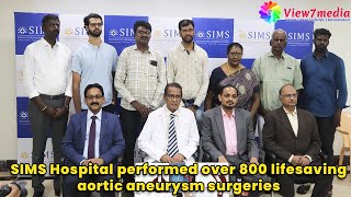 SIMS Hospital performed over 800 lifesaving aortic aneurysm surgeries Marfan Syndrome patients [upl. by Orabel656]