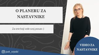 O planeru za nastavnike [upl. by Wesla]