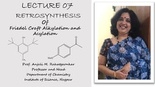 Retrosynthesis of Friedel Craft Alkylation and AcylationRETROSYNTHESIS [upl. by Dnalevelc93]