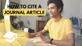 How to Cite and Reference a Journal Article  Harvard style [upl. by Rusty206]