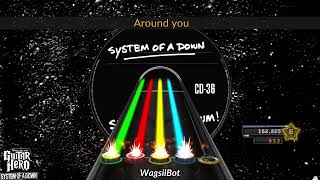 System of a Down  Roulette  Clone Hero Guitar Hero Chart wLyrics [upl. by Emsmus]