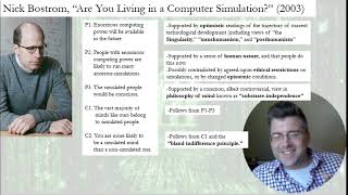 Bostroms Simulation Argument  Part 2 [upl. by Anagrom]