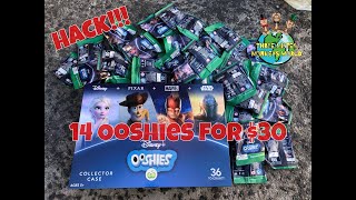 HACK Woolworths Disney Ooshies HOW TO GET 14 OOSHIES FOR 30 [upl. by Brinna918]