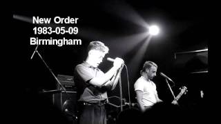 New Order  Love Will Tear Us Apart live 1983 [upl. by Anniroc]