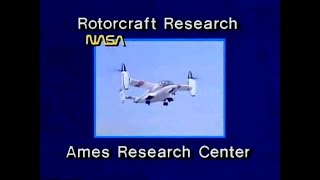 NASA Tiltrotor Rotorcraft Research [upl. by Cynthie]