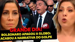 AGORA Narrativa do golpe é enterrada Bolsonaro jantou toda a militância da Globo ao vivo [upl. by Tedder]