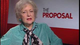 Betty White The Proposal Interview [upl. by Diley]