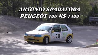 SALITA CIVIDALE  CASTELMONTE 2024  ANTONIO SPADAFORA  PEUGEOT 106 NS 1400  BY BELLUNOVIDEO [upl. by Milah]