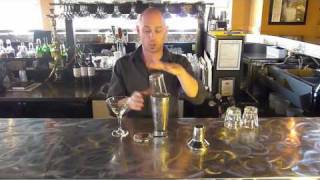 How to Mix Drinks in a Shaker  How to Strain Drinks  Bartending Tutorials [upl. by Eleik]