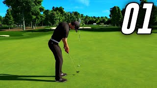 PGA Tour 2K21 Career  Part 1  The Beginning [upl. by Vieva]