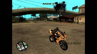 GTA SA MOD PONER CASCO EN MOTO [upl. by Adnik36]