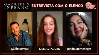 Giulio Berruti e Melanie Zanetti se emocionam sobre O Inferno de Gabriel [upl. by Silohcin933]