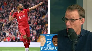 Juxtaposing Slots tactics v Klopps tactics at Liverpool  The 2 Robbies Podcast  NBC Sports [upl. by Ayhay451]