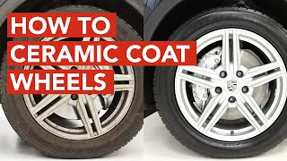 Ceramic Coating Wheels  How to Properly Prepare Your Wheels for CarPro DLUX [upl. by Suehtomit249]