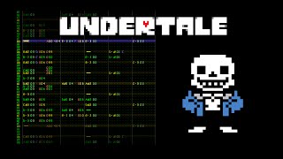 Undertale  sans  8bit FamiTracker 2A03 [upl. by Zurheide]