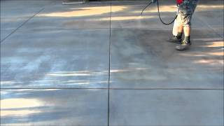 Repairing Dark Stained Concrete [upl. by Millian]