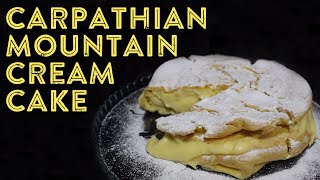 POLISH CARPATHIAN CAKE  MOUNTAIN CAKE [upl. by Yazbak]