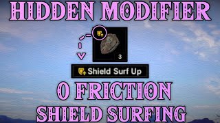 Shield Surf Up Modifier 0Friction Shield in BOTW  Weapon Modifier Corruption [upl. by Stearn866]