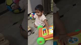 Ma Chitti thalli ki enni toys vunna saripovu😄😚cutebaby parnivlogs minivlogs trending ytshorts [upl. by Tiny]