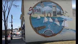 【4K】Oconomowoc Wisconsin Walk  March 2021 4K60FPS [upl. by Fia]