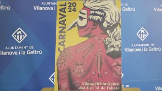 Vilanova presenta el Carnaval 2024 que ve marcat per unes guerres reformulades a les Comparses [upl. by Aicram55]