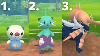 Pokemon Go but I can only use Oshawott Evolution Line [upl. by Felizio481]