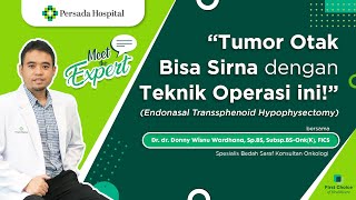 Tumor otak sirna dengan operasi Endonasal Transsphenoid Hypophysectomy [upl. by Bennett725]