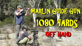 Marlin 4570 guide gun at 1080 yards [upl. by Persse]