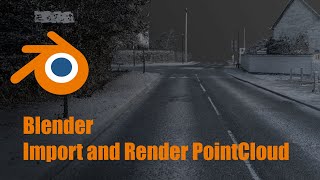 Blender  Import and render a pointcloud [upl. by Anahgem]