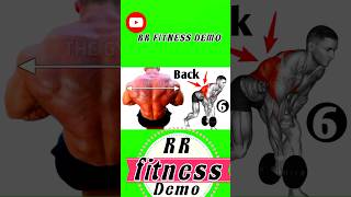 Back muscles Trent workouts at home and Gym class today start with dumbbellThen your muscle growth [upl. by Friedrick]