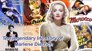 The legendary life story of Marlene Dietrich Famous Actresses of Hollywoods Golden Era [upl. by Dirraj]