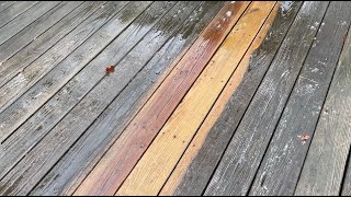 HOW TO Winter Wood Deck Cleaning [upl. by Markland]