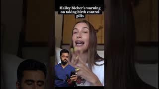 Birth control pills may cause a stroke 🤔 haileybeiber femalehealth [upl. by Machos]